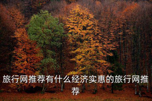 旅行網推薦有什么經濟實惠的旅行網推薦