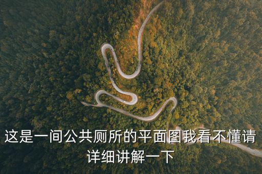 這是一間公共廁所的平面圖我看不懂請詳細(xì)講解一下