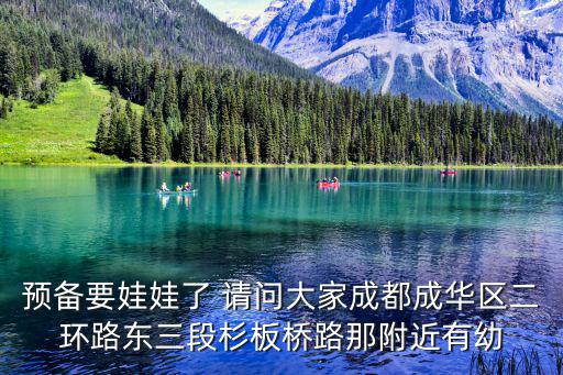 預備要娃娃了 請問大家成都成華區二環路東三段杉板橋路那附近有幼