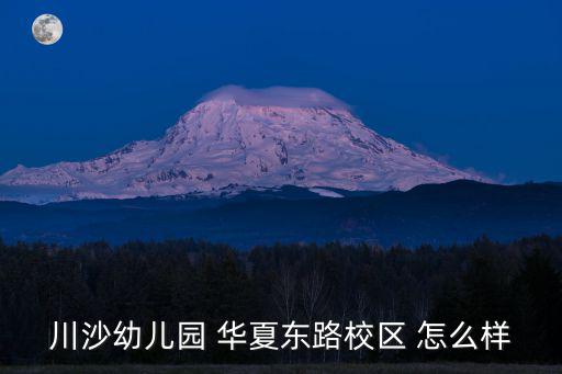 川沙幼兒園 華夏東路校區 怎么樣