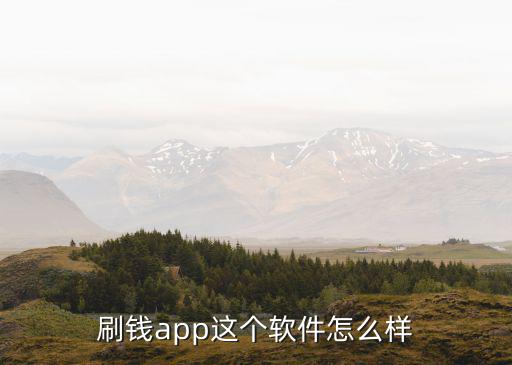 刷錢app這個(gè)軟件怎么樣