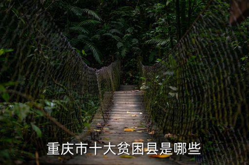 重慶市十大貧困縣是哪些