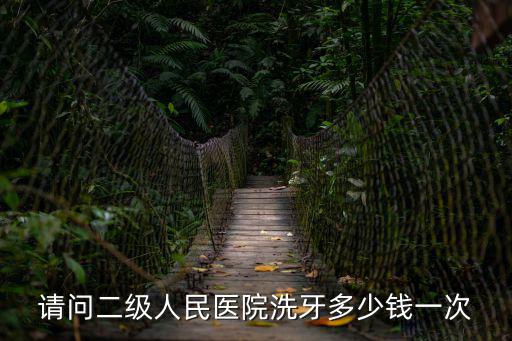 請(qǐng)問(wèn)二級(jí)人民醫(yī)院洗牙多少錢(qián)一次