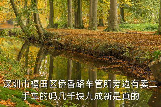 深圳僑香路車管所，深圳僑城東有車管所嗎