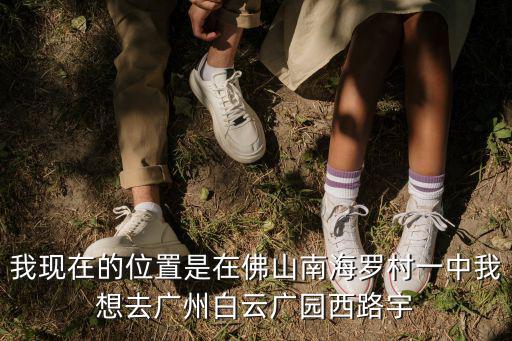 我現(xiàn)在的位置是在佛山南海羅村一中我想去廣州白云廣園西路宇
