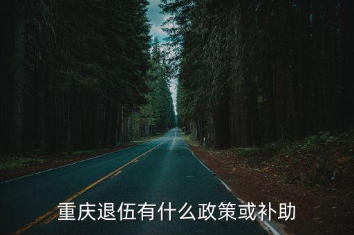 重慶市越戰退役人員待遇，重慶退伍有什么政策或補助