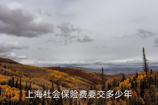 上海市社保個人交多少年，現在上海買房需要交幾年社保