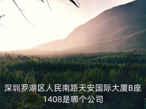 深圳市錦雅貿易有限公司，請問深圳市福田保稅區桃花路8號中天元物流大廈B座6樓是什么公司