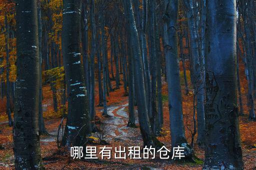 哪里有出租的倉庫