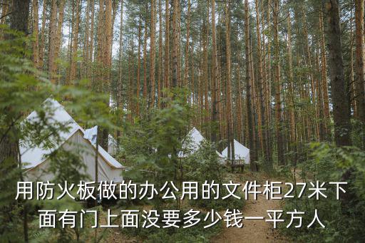 東莞防火板門價(jià)格，用防火板做的辦公用的文件柜27米下面有門上面沒(méi)要多少錢一平方人