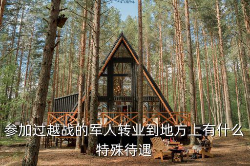 參加過越戰(zhàn)的軍人轉(zhuǎn)業(yè)到地方上有什么特殊待遇
