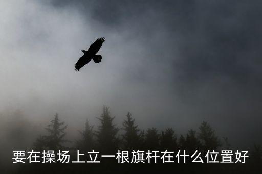 要在操場上立一根旗桿在什么位置好