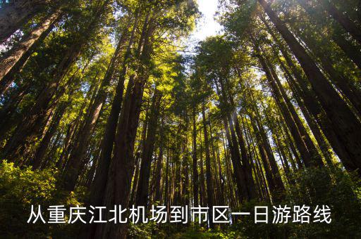 從重慶江北機場到市區一日游路線