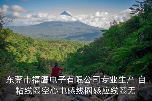 東莞市福鷹電子有限公司專業生產 自粘線圈空心電感線圈感應線圈無
