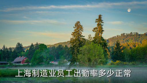 上海制造業員工出勤率多少正常
