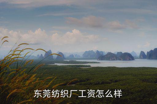 東莞紡織廠工資怎么樣