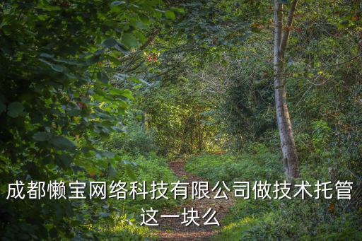 成都市帕信科技有限責任公司，成都懶寶網絡科技有限公司做技術托管這一塊么