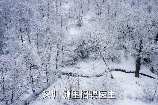 深圳 哪里招聘醫生