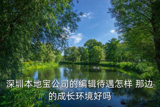深圳本地寶 怎么樣，深圳本地寶公司的編輯待遇怎樣 那邊的成長(zhǎng)環(huán)境好嗎