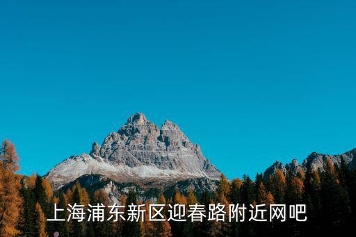 上海浦東新區(qū)迎春路附近網(wǎng)吧