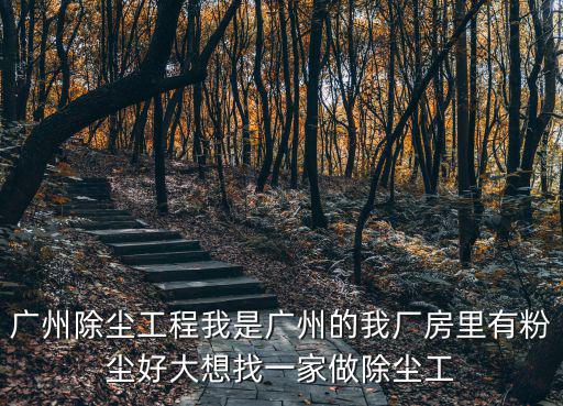 廣州除塵工程我是廣州的我廠房里有粉塵好大想找一家做除塵工