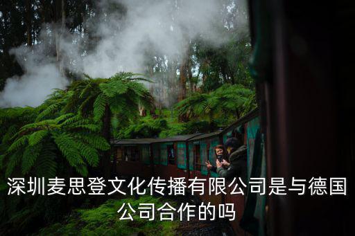 深圳麥思登文化傳播有限公司是與德國(guó)公司合作的嗎