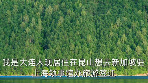 上海市駐疆辦，我是大連人現居住在昆山想去新加坡駐上海領事館辦旅游簽證