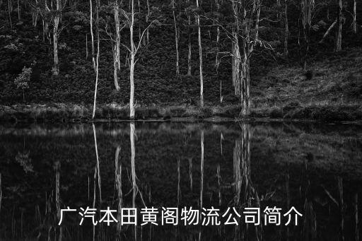 廣汽本田黃閣物流公司簡介