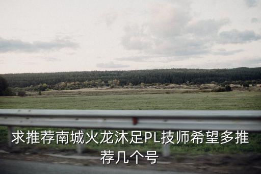 求推薦南城火龍沐足PL技師希望多推薦幾個號