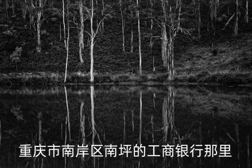 重慶市南岸區南坪的工商銀行那里