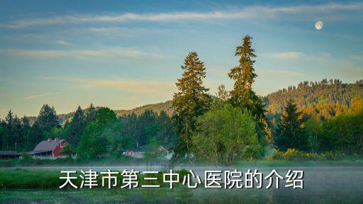 天津市三中心宋淑榮，天津的第三中心醫院怎么樣啊我姥爺得了腦梗塞在那治療可以嗎