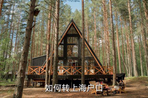 如何轉(zhuǎn)上海戶(hù)口