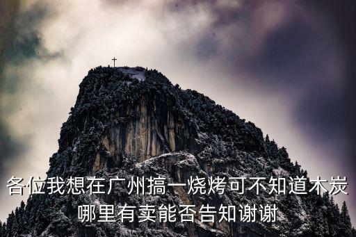 各位我想在廣州搞一燒烤可不知道木炭哪里有賣(mài)能否告知謝謝