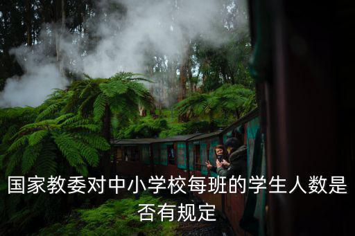 國家教委對中小學校每班的學生人數是否有規定