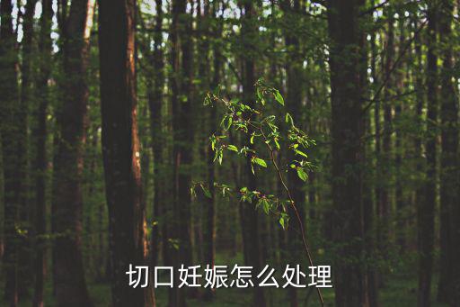 切口妊娠怎么處理