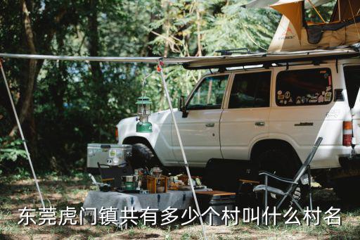 東莞虎門鎮共有多少個村叫什么村名