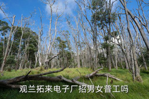 觀蘭拓來(lái)電子廠招男女普工嗎
