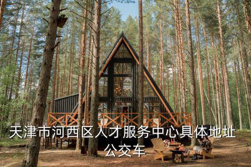 天津市河西區人才服務中心具體地址 公交車