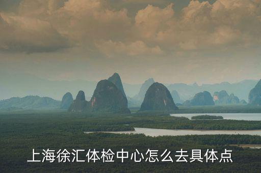 上海市疾控中心 徐匯，上海徐匯在哪里