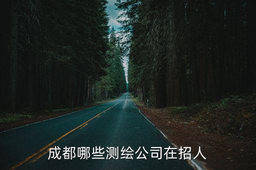 成都哪些測繪公司在招人