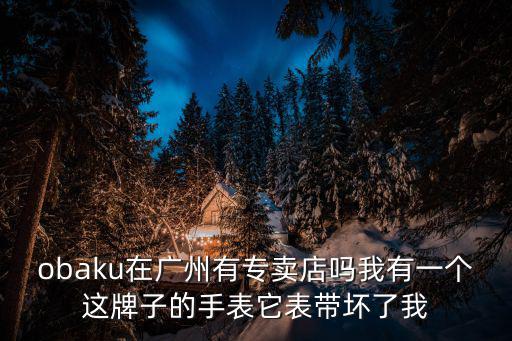 obaku歐柏寶手表是深圳出的，北京哪有賣obaku手表