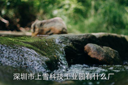 深圳紫輝科技，深圳市上雪科技工業(yè)園有什么廠