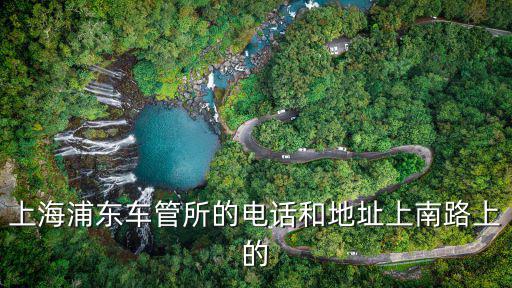 上海浦東車管所的電話和地址上南路上的