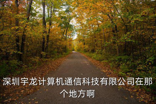 深圳宇龍計(jì)算機(jī)通信科技有限公司在那個(gè)地方啊