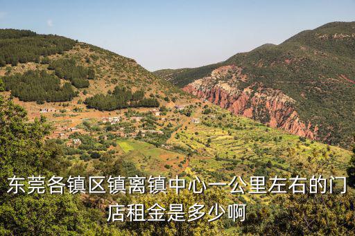 東莞各鎮(zhèn)區(qū)鎮(zhèn)離鎮(zhèn)中心一公里左右的門店租金是多少啊