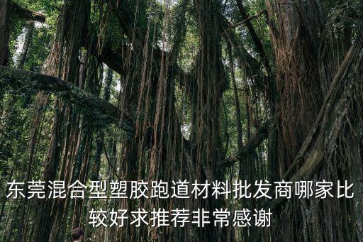 東莞公用跑道，東莞混合型塑膠跑道材料批發商哪家比較好求推薦非常感謝