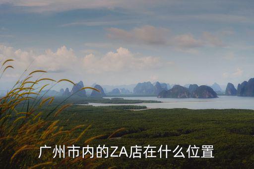 廣州市內的ZA店在什么位置