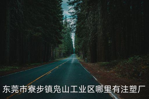 東莞市寮步鎮(zhèn)鳧山工業(yè)區(qū)哪里有注塑廠
