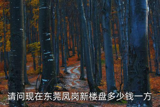 東莞鳳崗平均房?jī)r(jià)，東莞市鳳崗鎮(zhèn)翡翠山湖的房?jī)r(jià)是多少