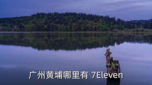 廣州黃埔哪里有 7Eleven